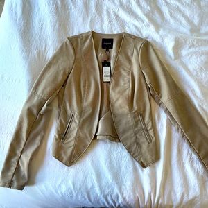 Dynamite faux leather and suede jacket, never worn size small